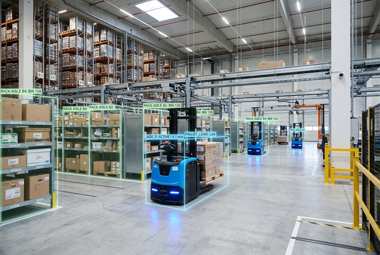 Giải pháp AI kho bãi thông minh và logistics